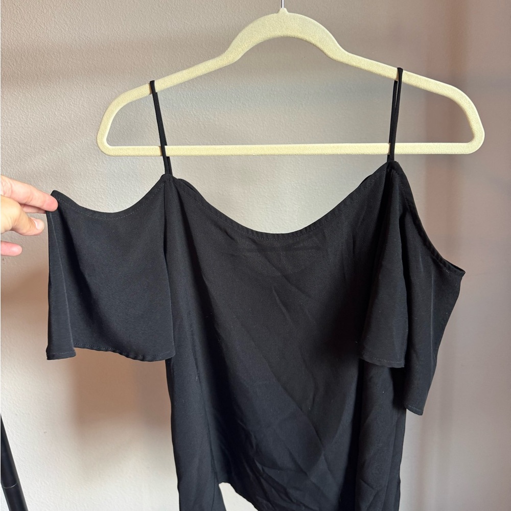 BP Black Off-Shoulder Blouse